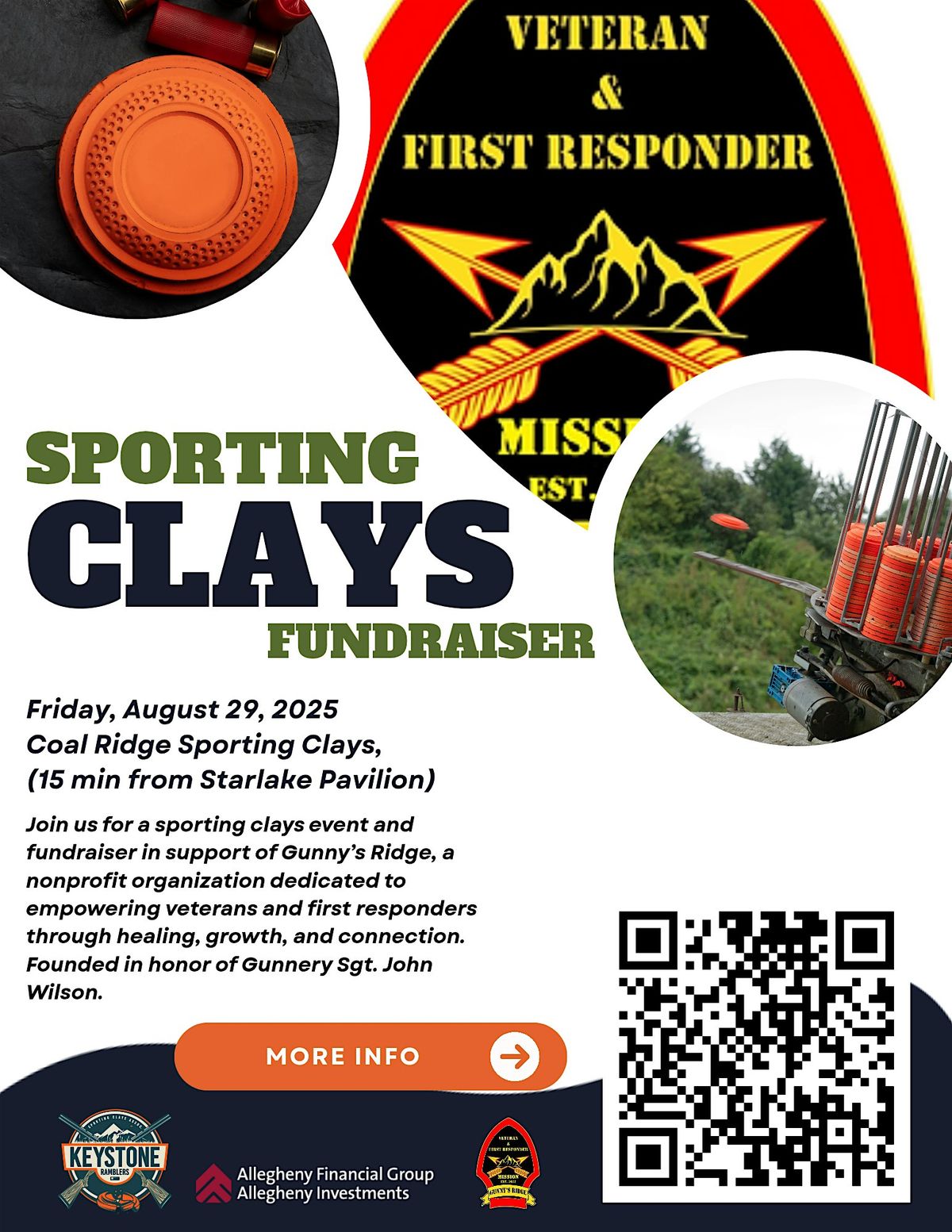 Sporting Clays fundraiser benefits first responders and veterans