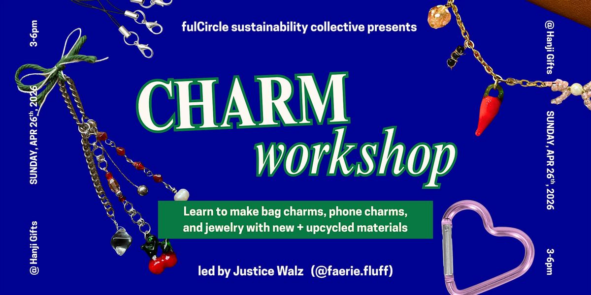 Charm Making Workshop at Hanji Gifts, Toronto on 26th April, 2026