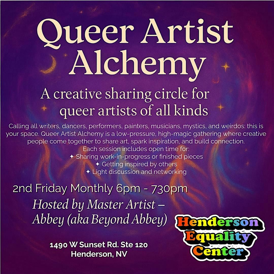Queer Artists Alchemy Meetup
