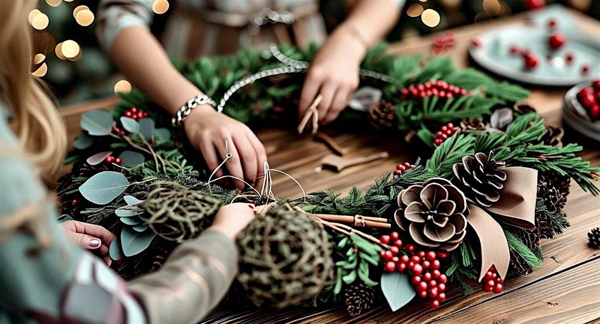 Holiday Workshop-Mommy and Me Wreath Making Class