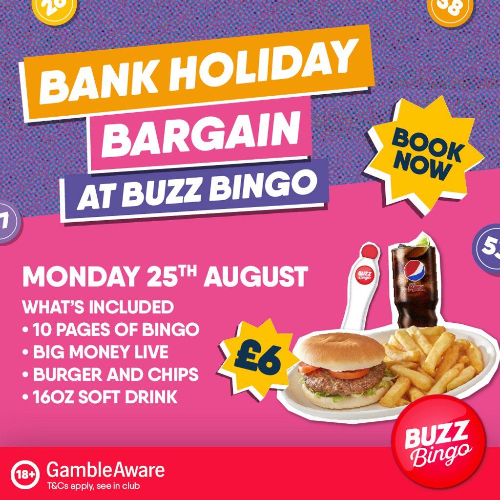 Aberdeen - Bank Holiday Bargain Bingo