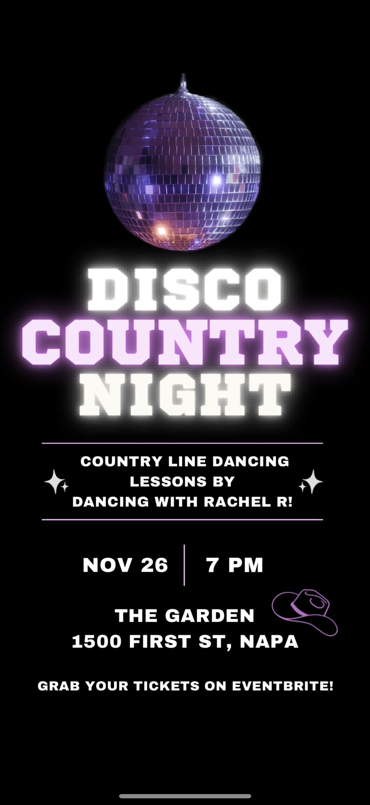 DISCO Country Night at The Garden