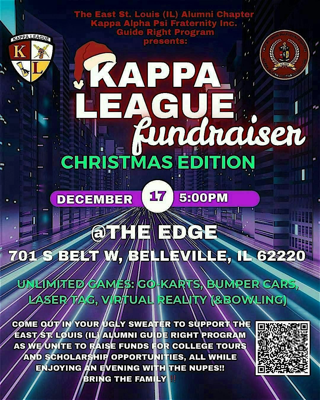 ESTLAC Kappa Alpha Psi Fraternity Guide Right KAPPA LEAGUE FUNDRAISER