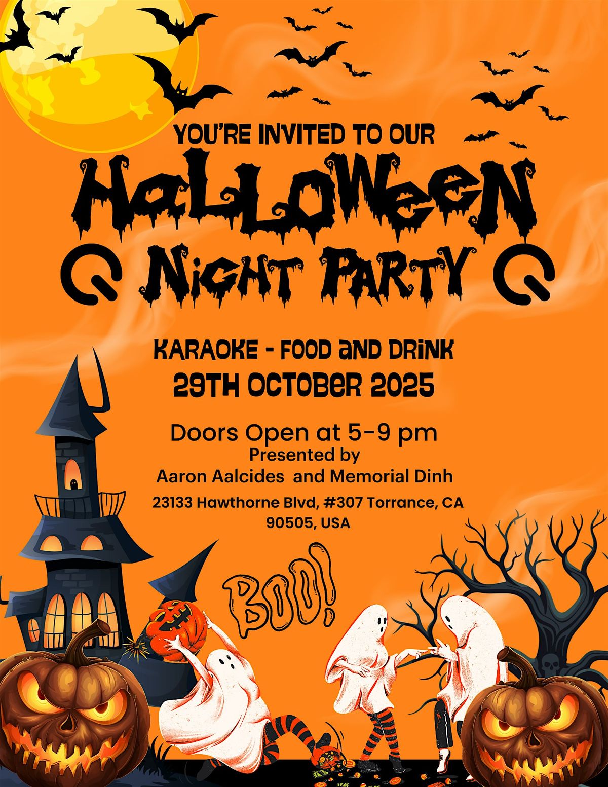 HALLOWEEN NIGHT PARTY