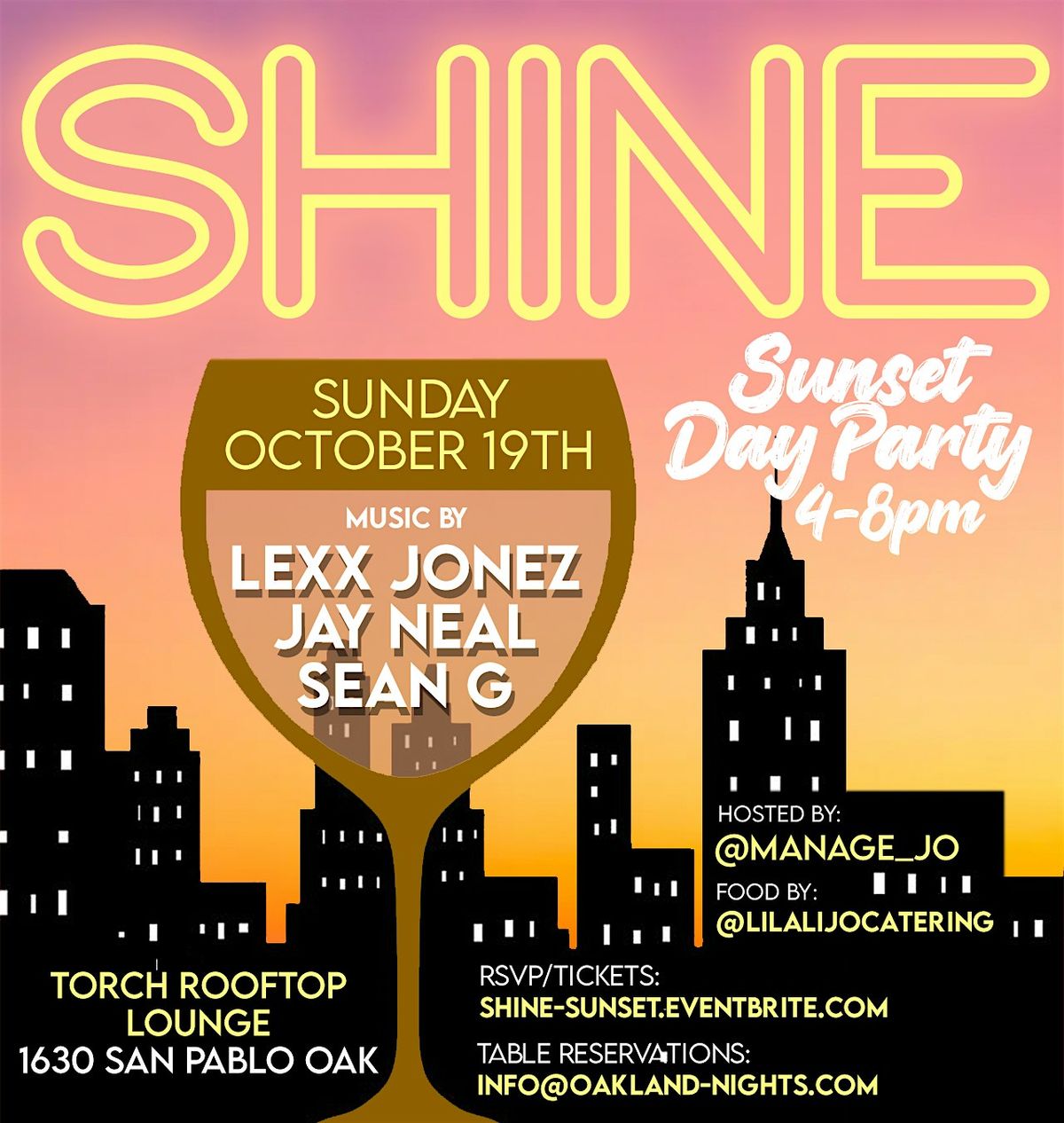 Shine Sunset Party