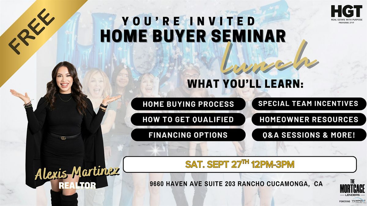 FREE Home Buyer Seminar