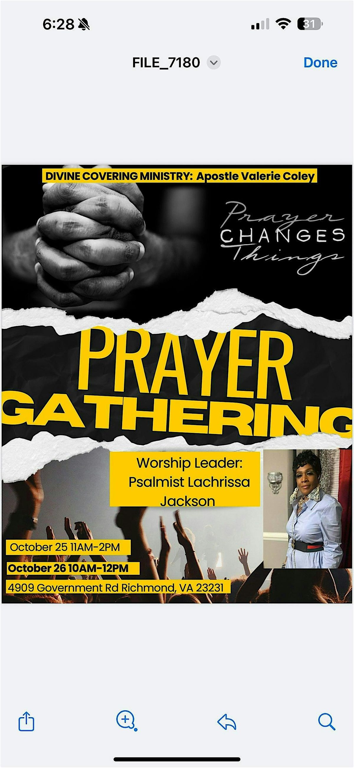 A Prayer Gathering