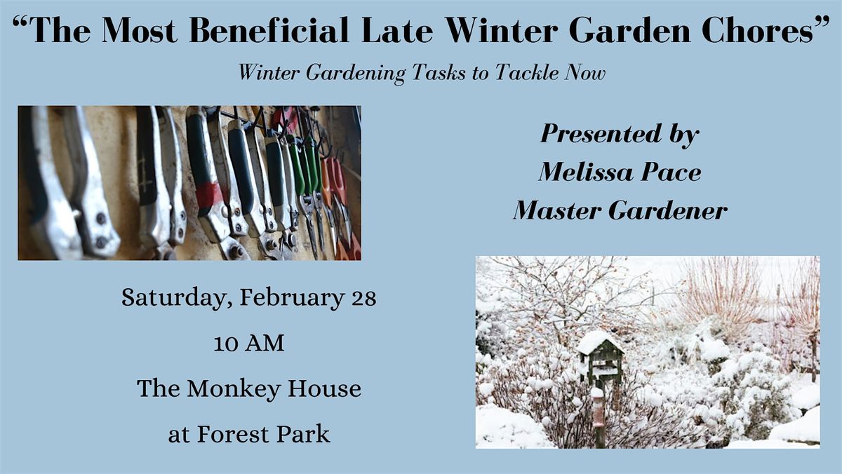 The Most Beneficial Late Winter Garden Chores