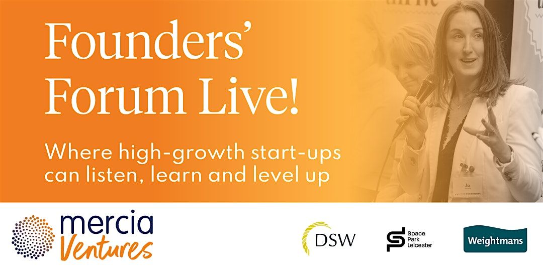 Founders' Forum Live!