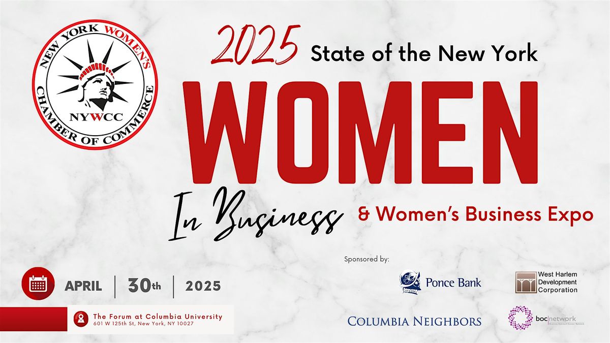 2025 State of the New York Women in Business | The Forum at Columbia ...