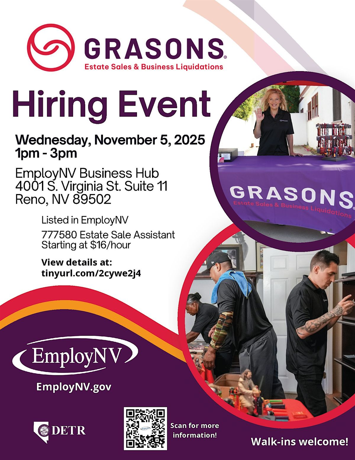 Grasons Hiring Event