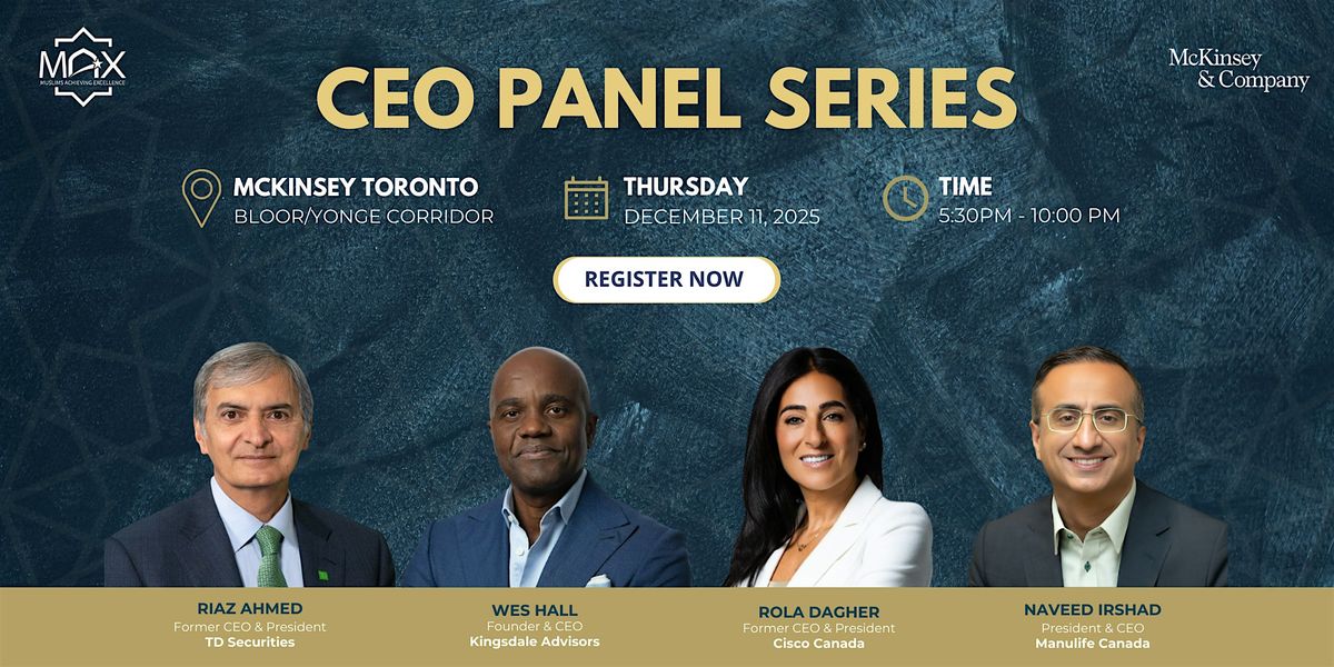 MAX CEO Panel Series | Leadership at Scale