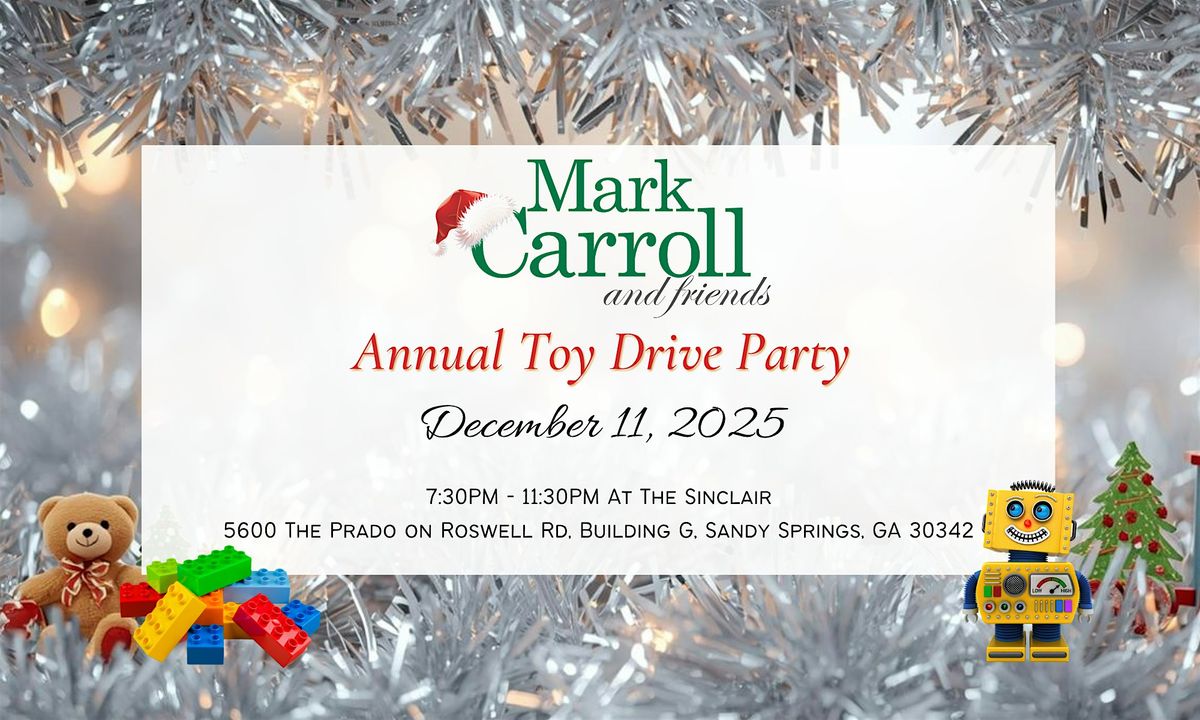 Annual Mark Carroll and Friends Toy Drive Party