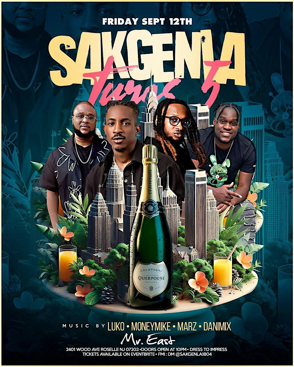 SAK GEN LA TURNS 5
