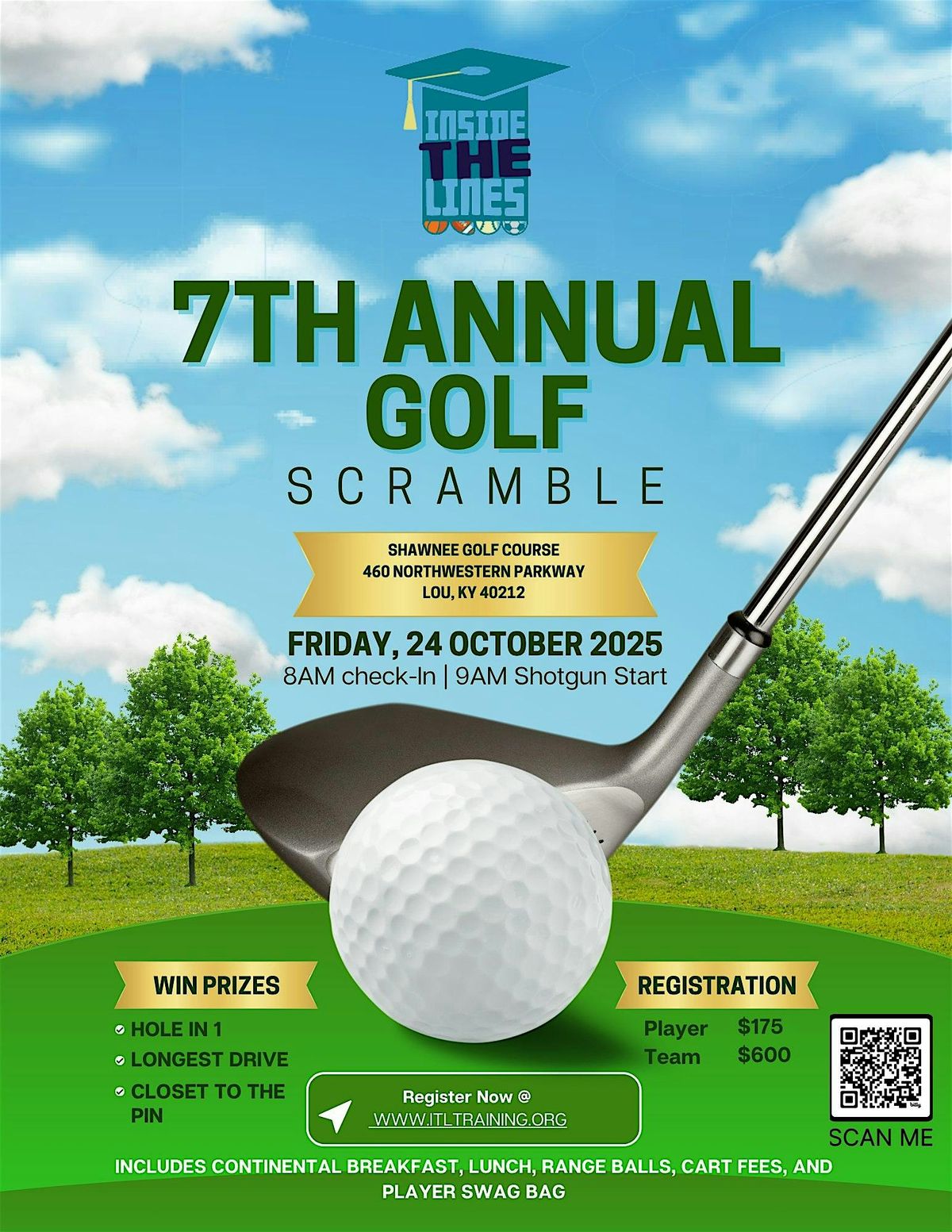 Inside the Lines Training Inc. 7th Annual Golf Scramble