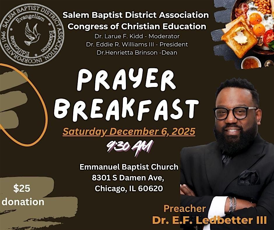 Salem District Congress of Christian Education Breakfast