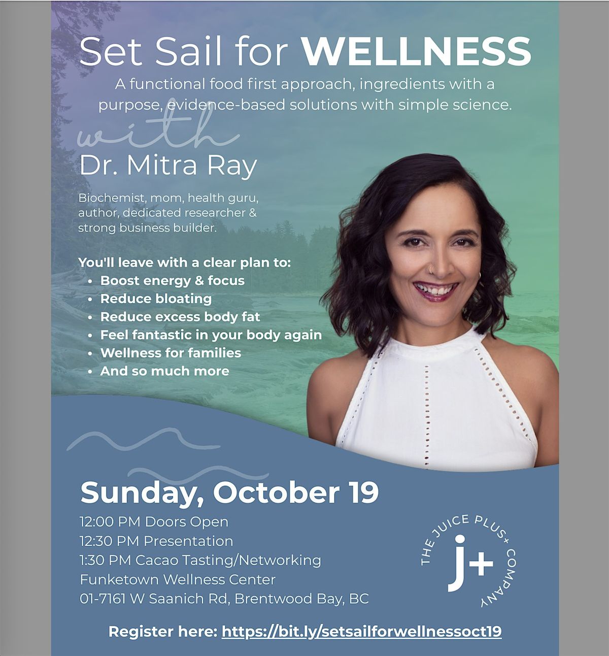 Health Education Seminar with Dr. Mitra Ray, Ph.D., Set Sail for Wellness