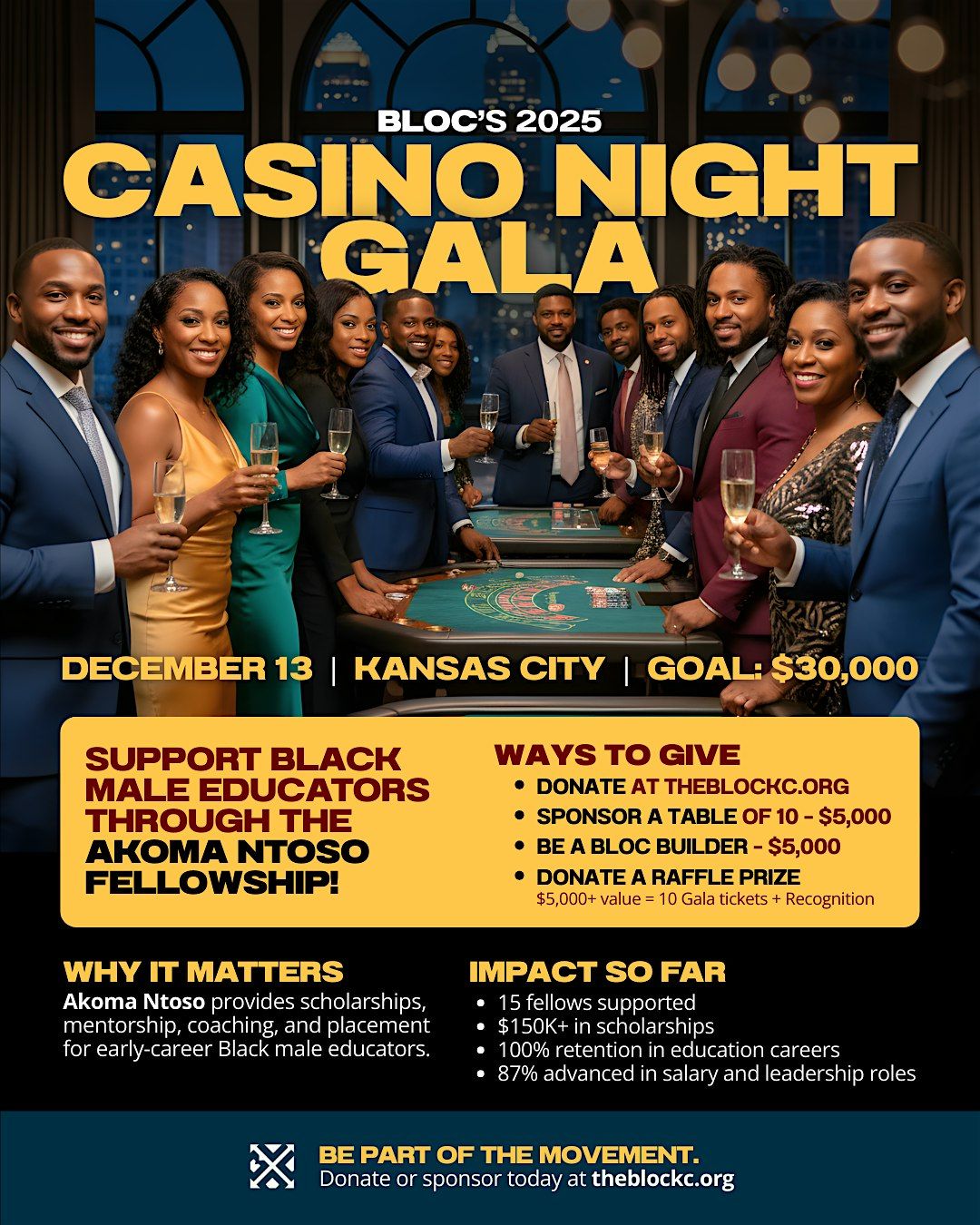 Brothers Liberating Our Communities Winter Gala