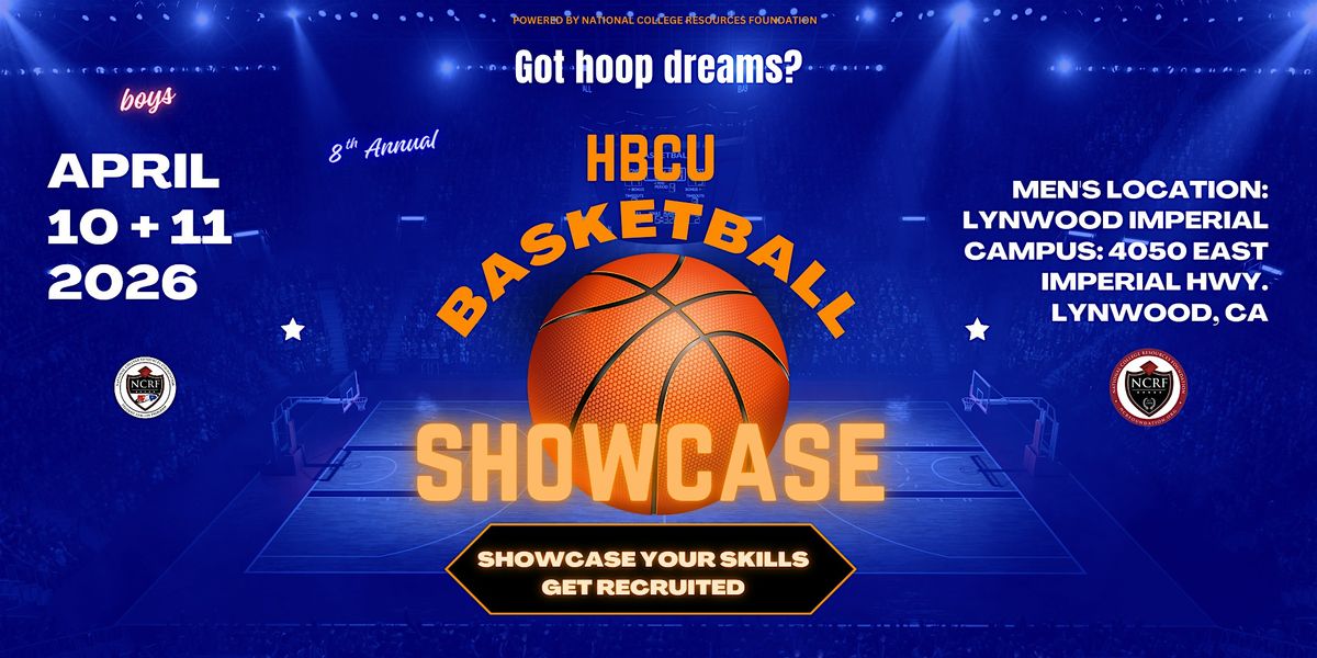 HBCU Boys Basketball Showcase...Get RECRUITED...