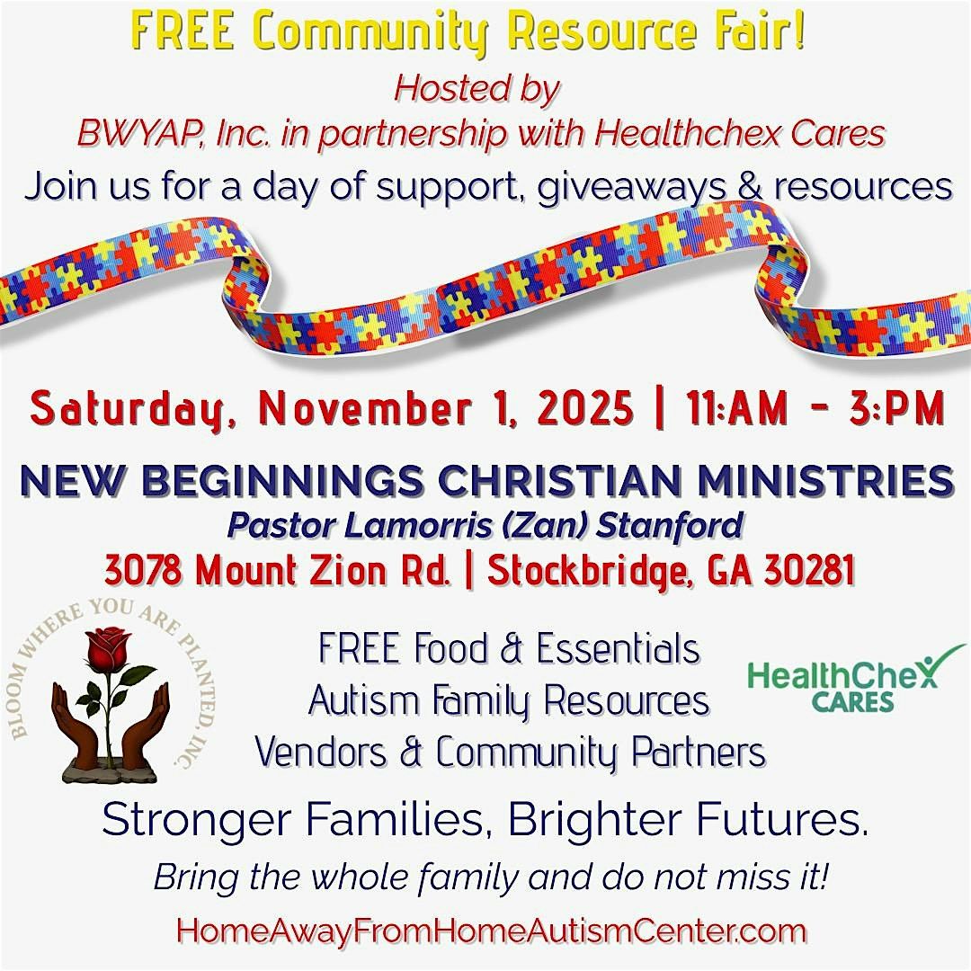 Together We Thrive FREE Autism Resource Fair