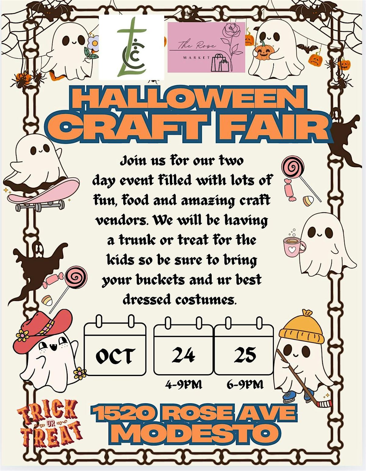 Halloween Trunk or Treat & Crafts