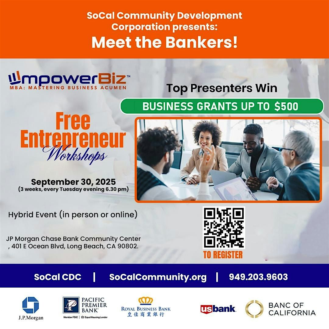 Free Entrepreneur Workshop (Hybrid - Long Beach\/LA)