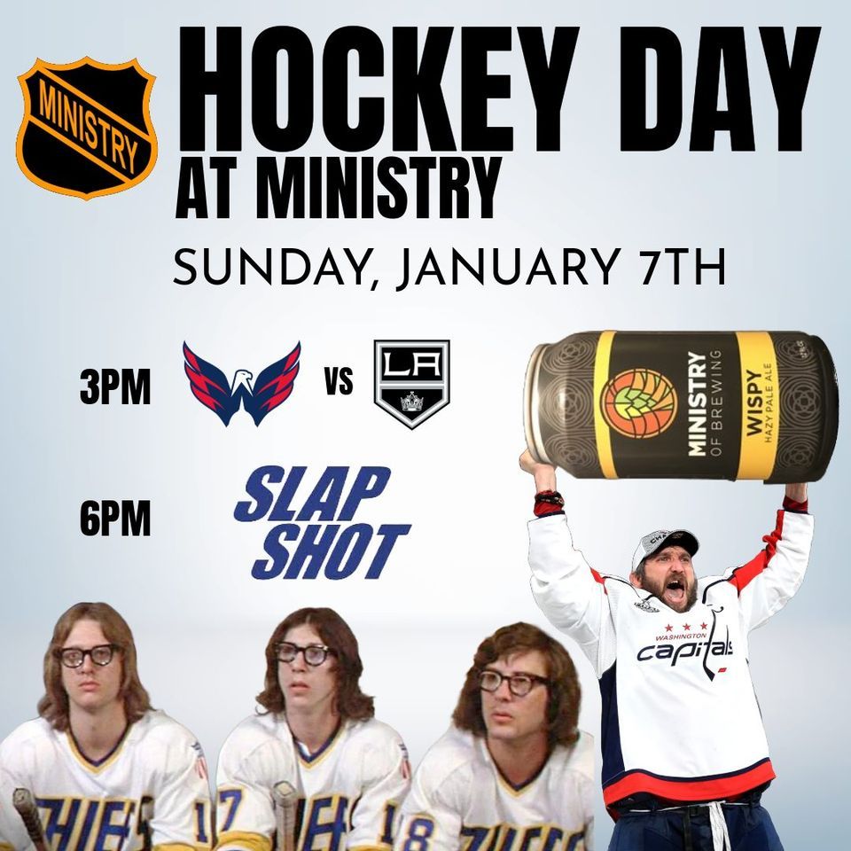 Hockey Day Ministry of Brewing, Baltimore, MD January 7, 2024