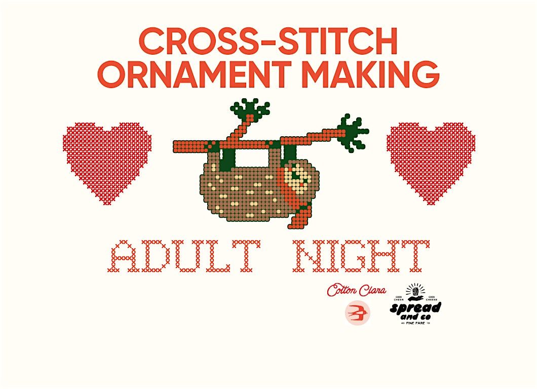 Cross-Stitch Ornament Making