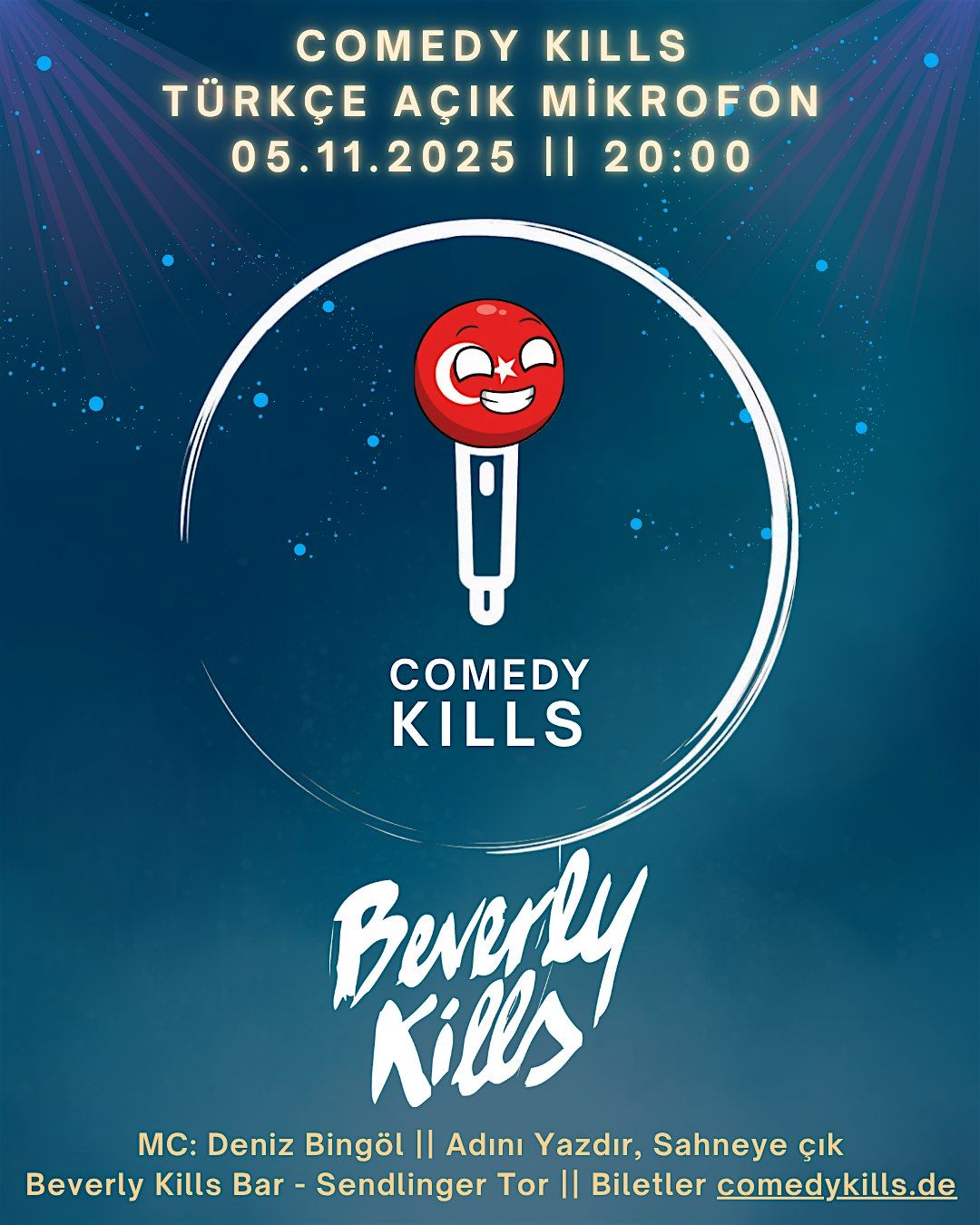 Comedy Kills \u2013 T\u00fcrk\u00e7e A\u00e7ik Mikrofon