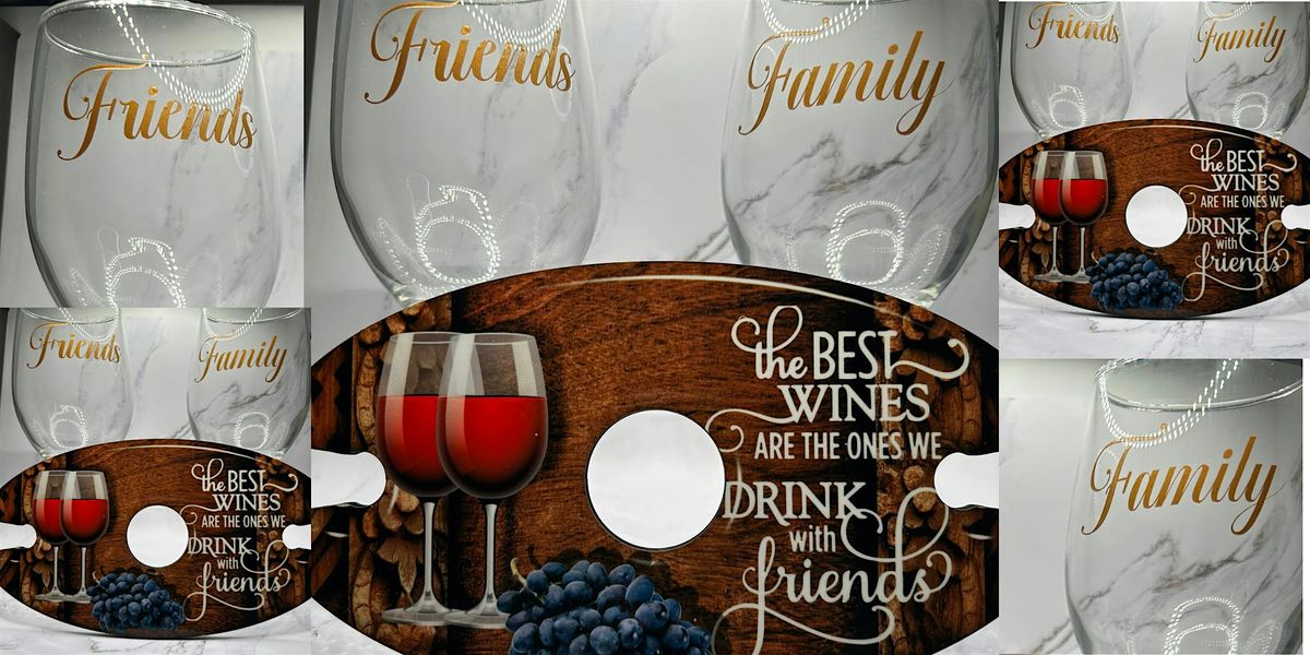 SIP & CRAFT - WINE CADDY, GLASSES AND MORE