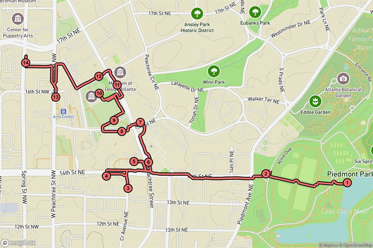 Atlanta Audio Tour: Midtown Marvels, Art, and Icons Unveiled