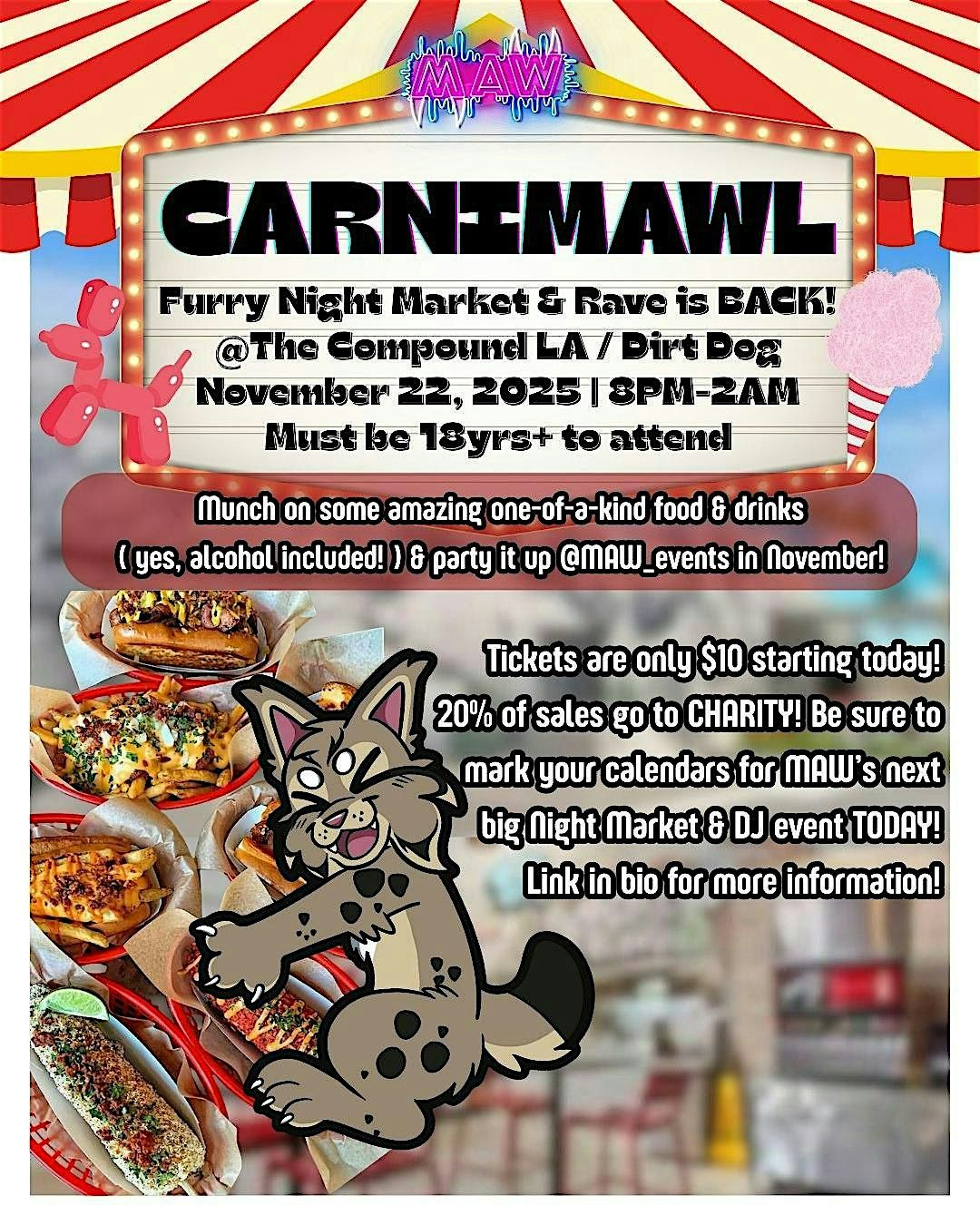 CarniMAWl - Furry Rave & Night Market