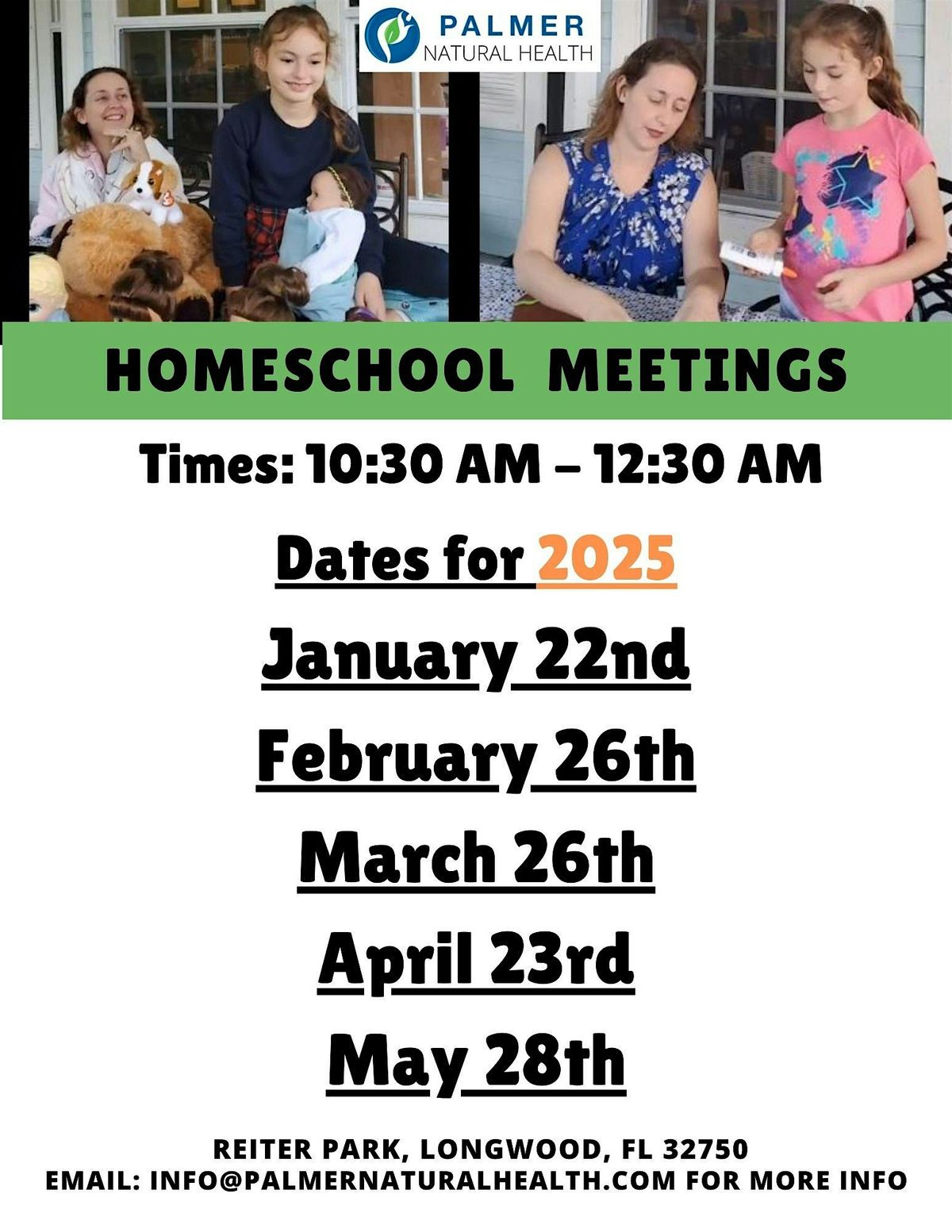 Palmer Natural Health - Homeschool