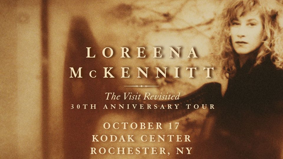 Loreena McKennitt The Visit Revisited 30th Anniversary Tour Kodak
