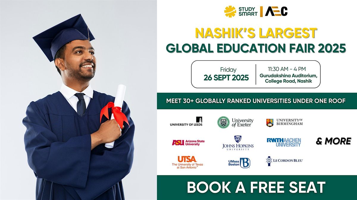 Join the Largest Global Education Fair 2025 in Nashik