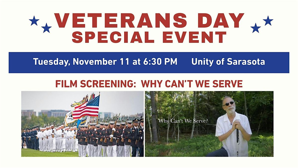 Veterans Day Special Event Movie Screening