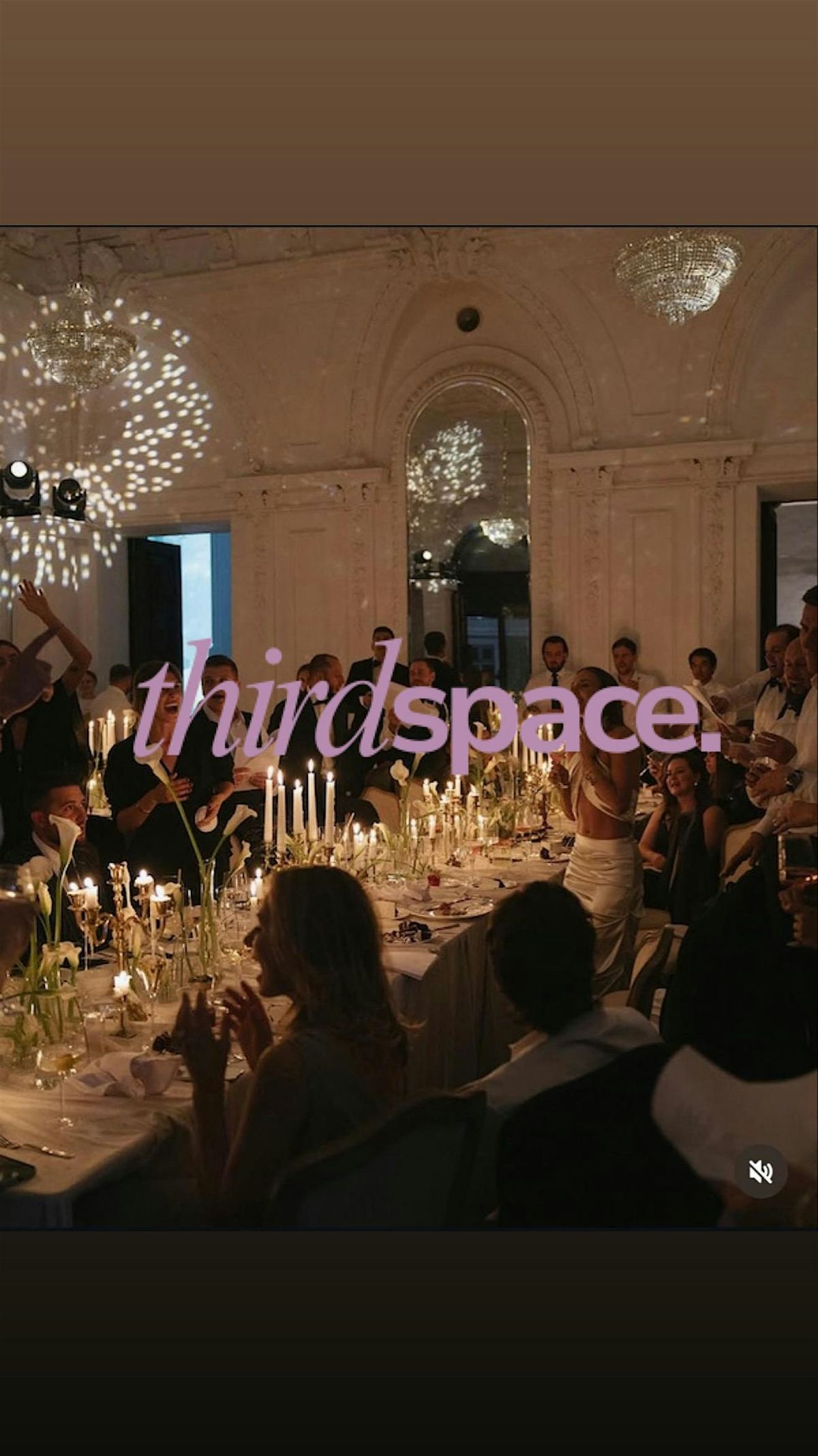 thirdspace - activation dinner
