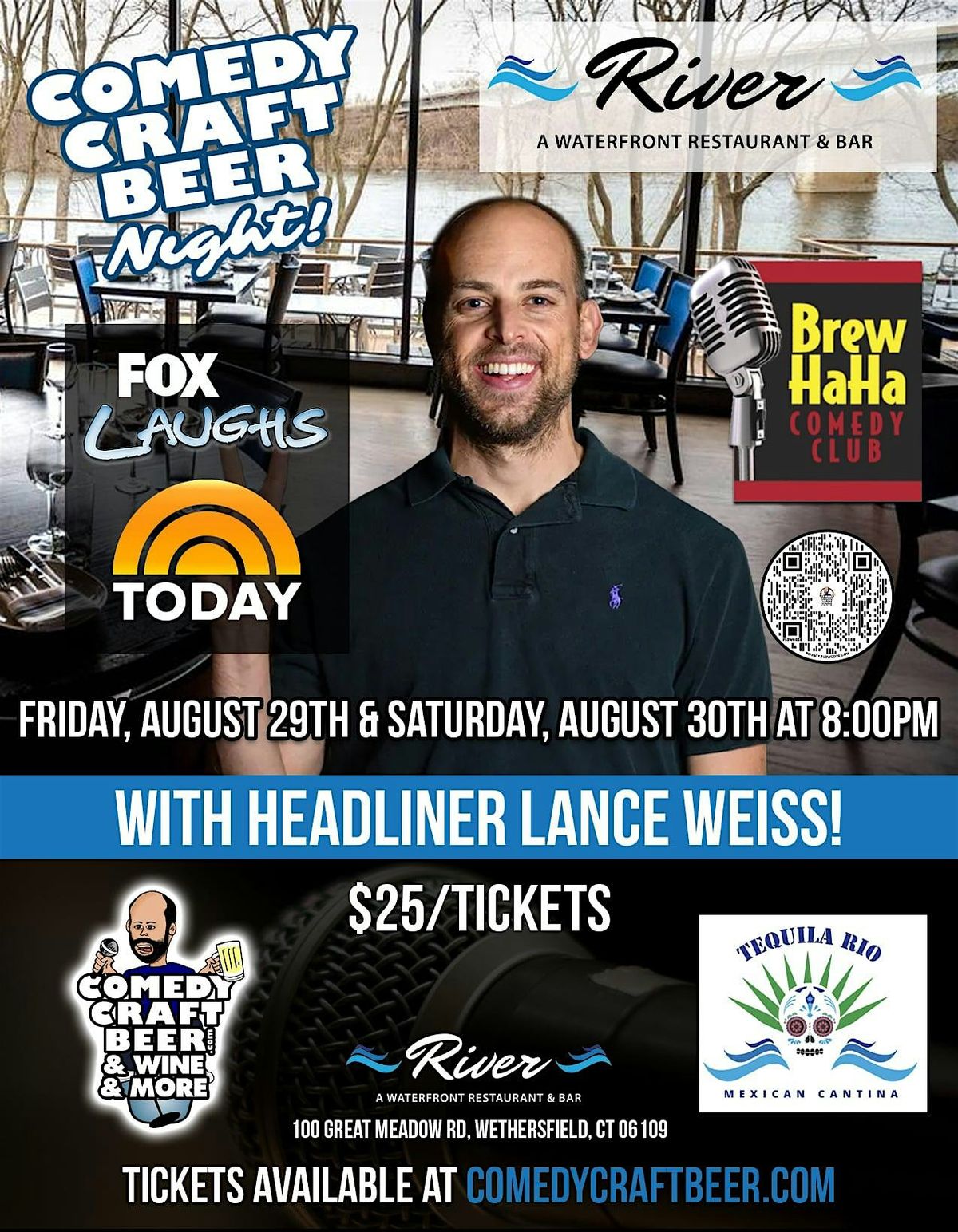 Comedy Night at Brew Ha Ha at River