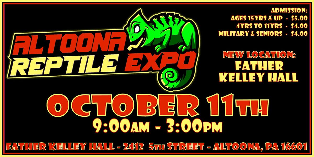 Altoona Reptile Expo - October 2025