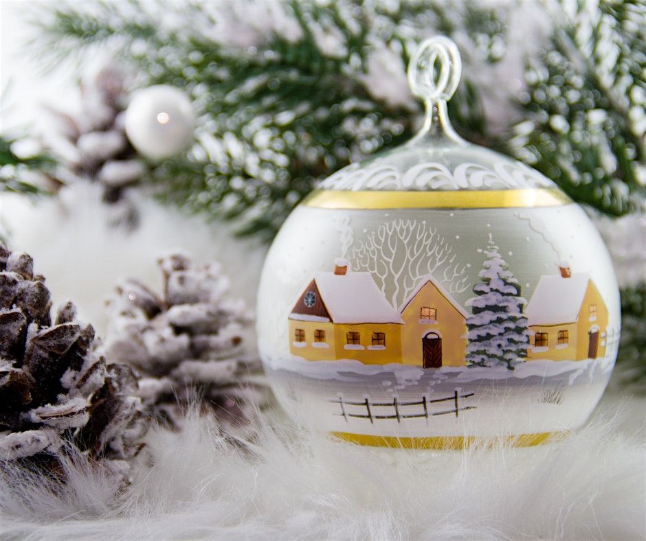 Christmas Crafternoon - Bauble Painting