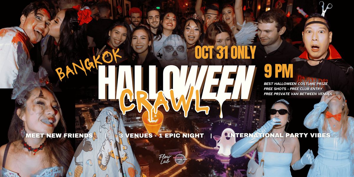 Bangkok Halloween Bar Crawl 2025