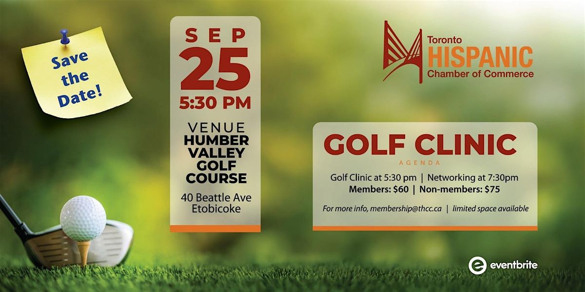 GOLF CLINIC and Networking 2025