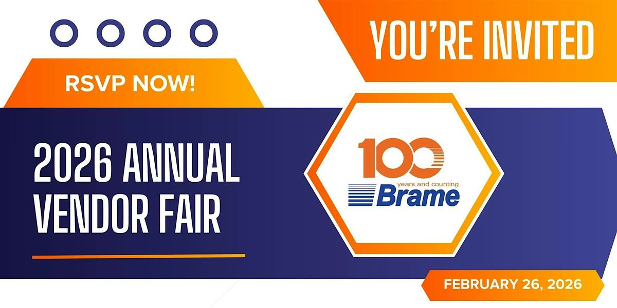 Brame 2026 Vendor Fair