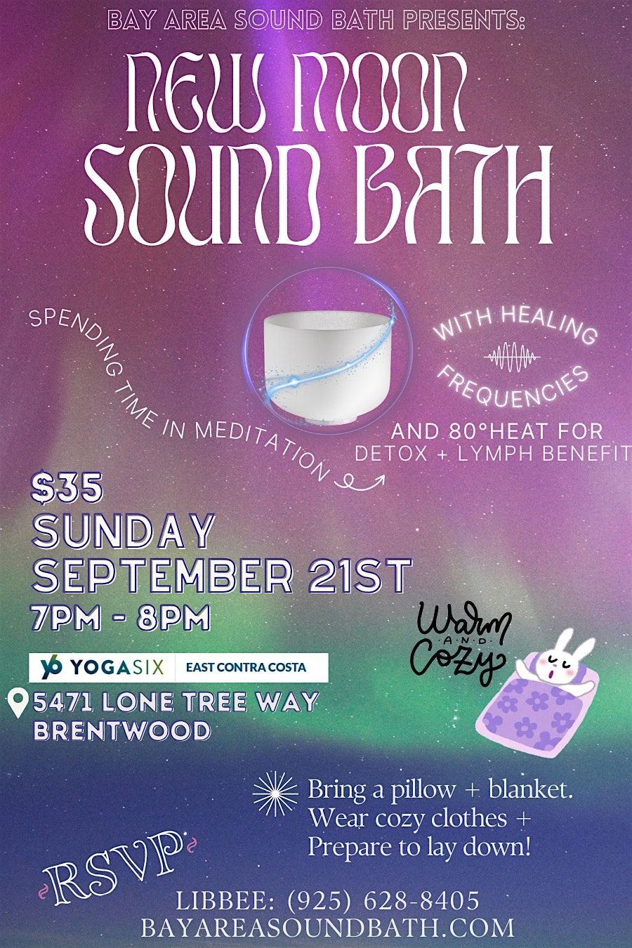 Sound Bath with Singing Crystal Bowls