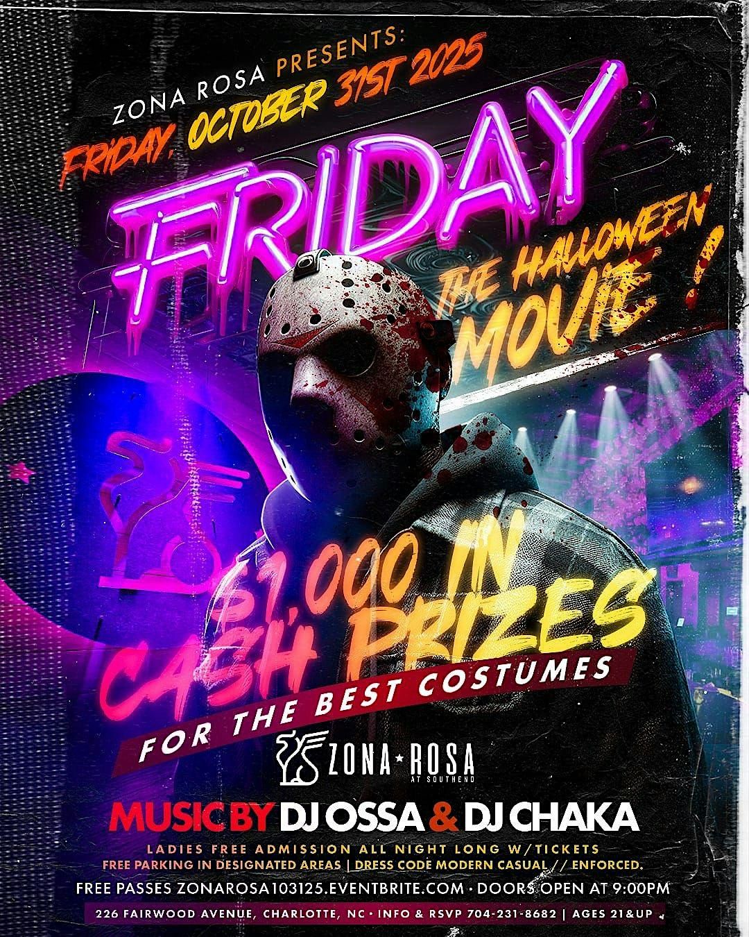 $1k Custome Contest at Zona Rosa Lat\u00edn Fridays