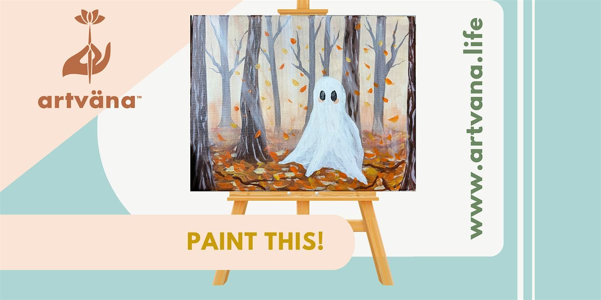 Artvana Halloween Paint & Sip in South Lake Union at SLUBRU October 2025