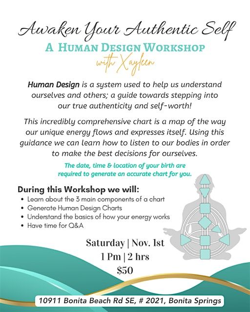 Awaken Your Authentic Self: A Human Design Workshop