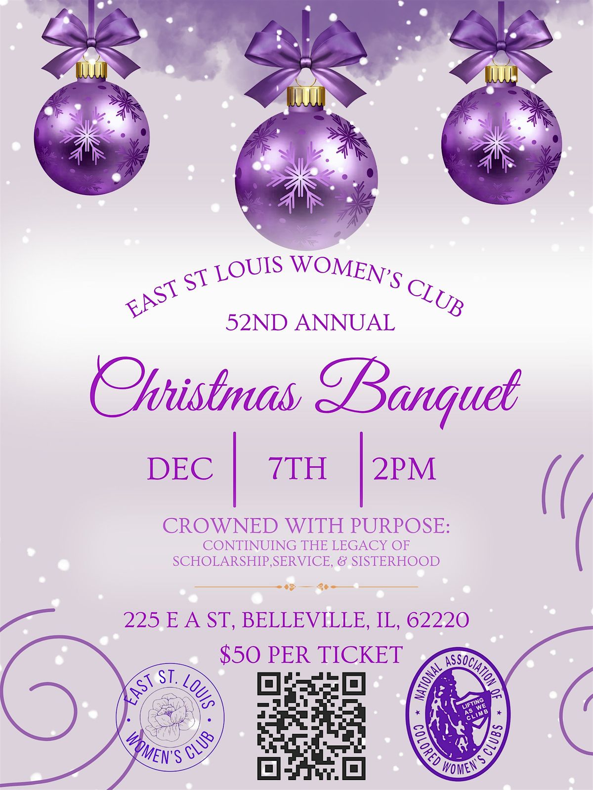 ESTLWC of the NACWC 52nd Annual Christmas Banquet