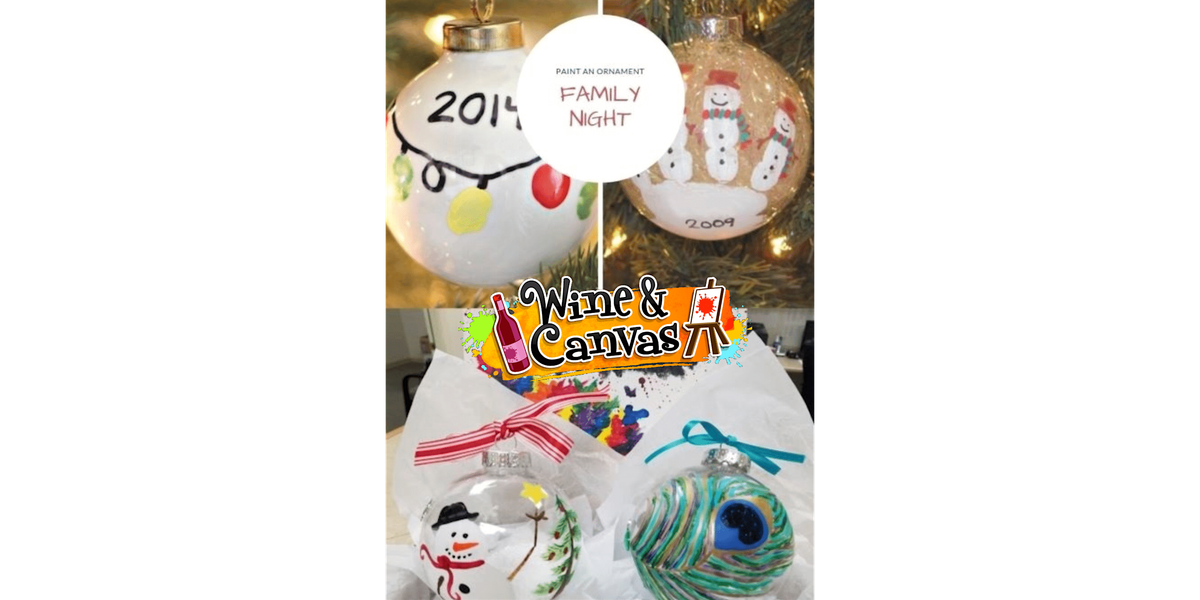 Custom Holiday Ornaments - Paint and Sip in Orlando | Classpop!\u2122