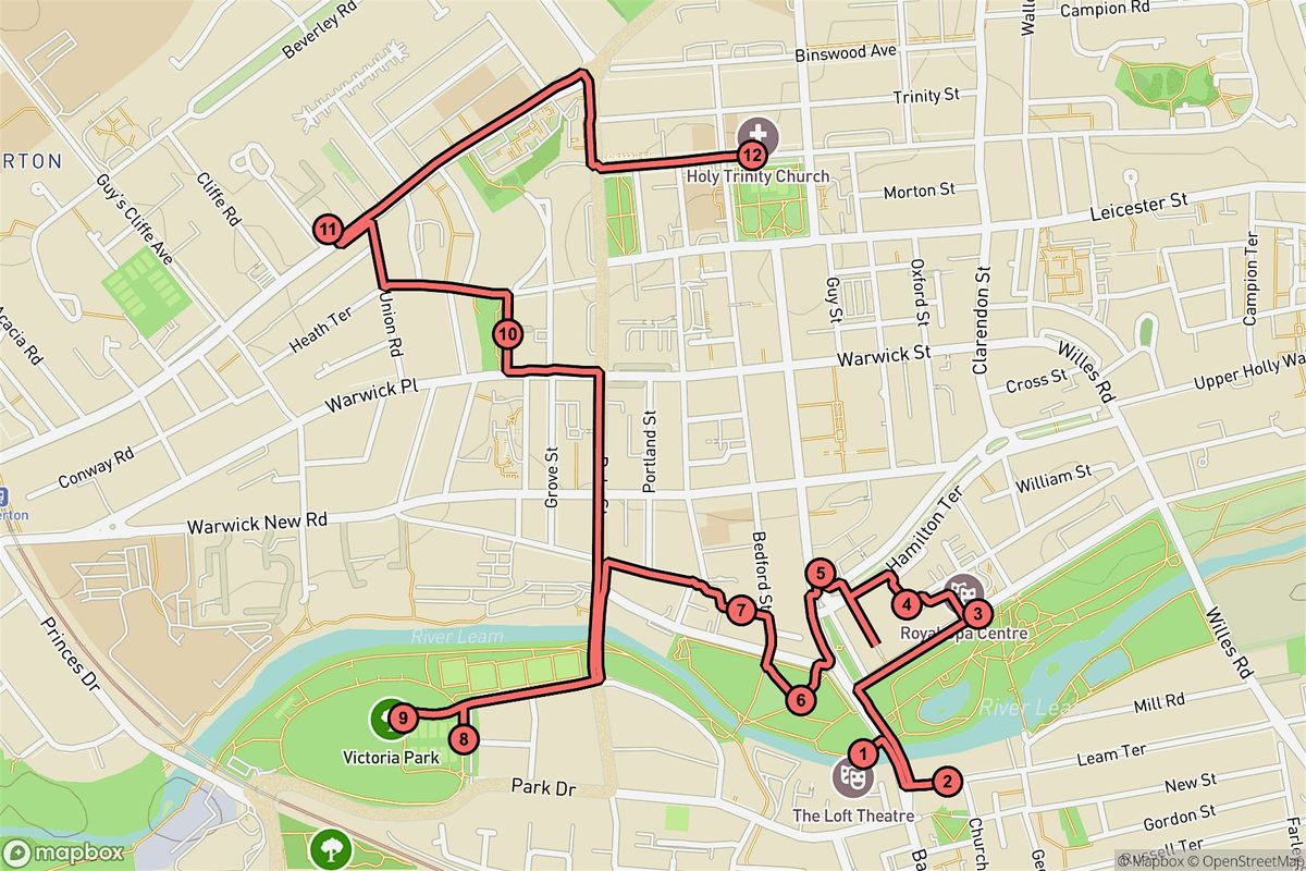 Royal Leamington Spa Audio Tour: Springs, Spires & Stories Unveiled